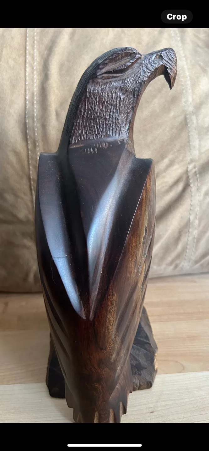 Carved Wooden Eagle image indicator(5)