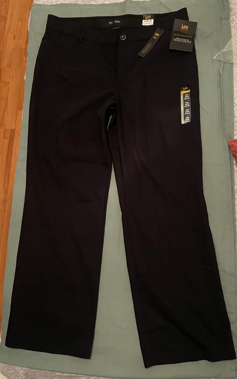 Lee Plus Size Black Trousers - BRAND NEW image indicator(2)