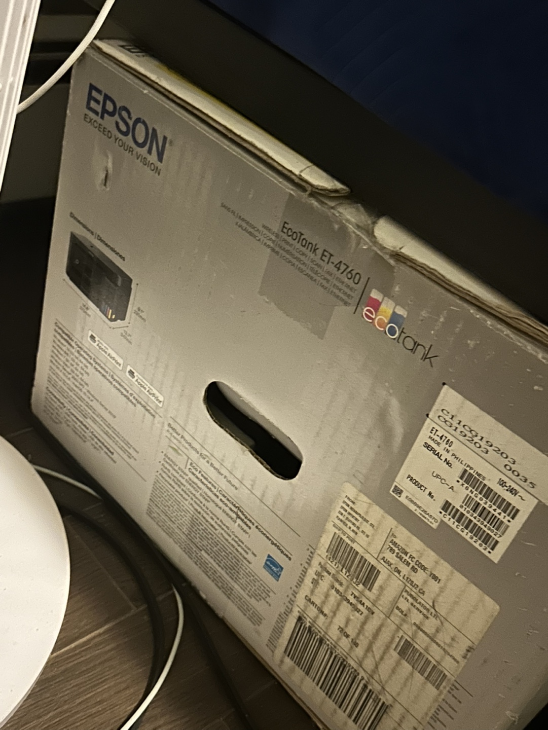 Epson EcoTank ET-4760 Printer