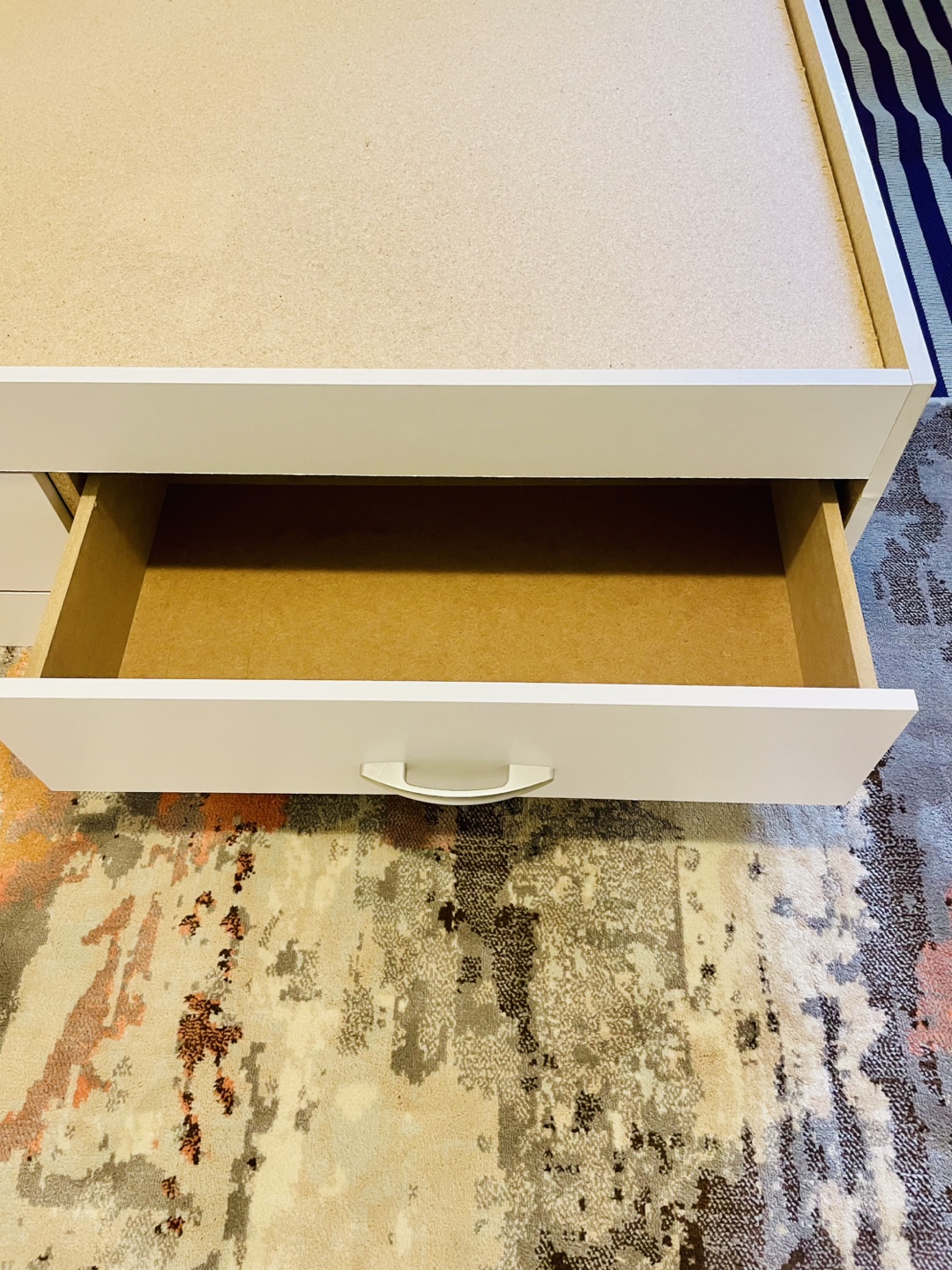White Storage Bed Frame with Headboard - photo 2