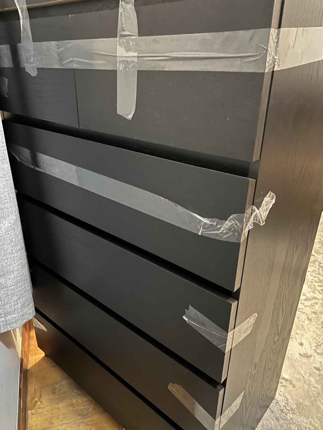 Black Chest of Drawers