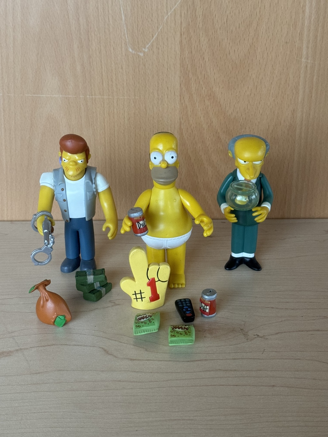 The Simpsons 3 Pack Action Figures