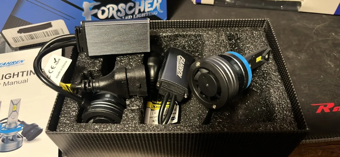 Fahren H11/H8/H9 LED ultrabright Light Bulbs image indicator(4)