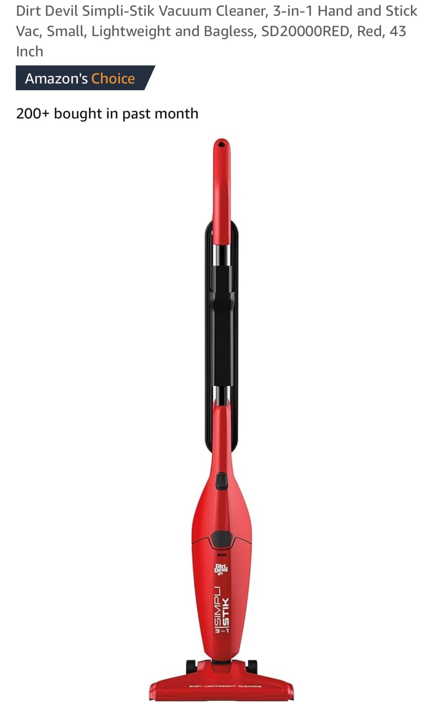 Vacuum Cleaner 3-in-1