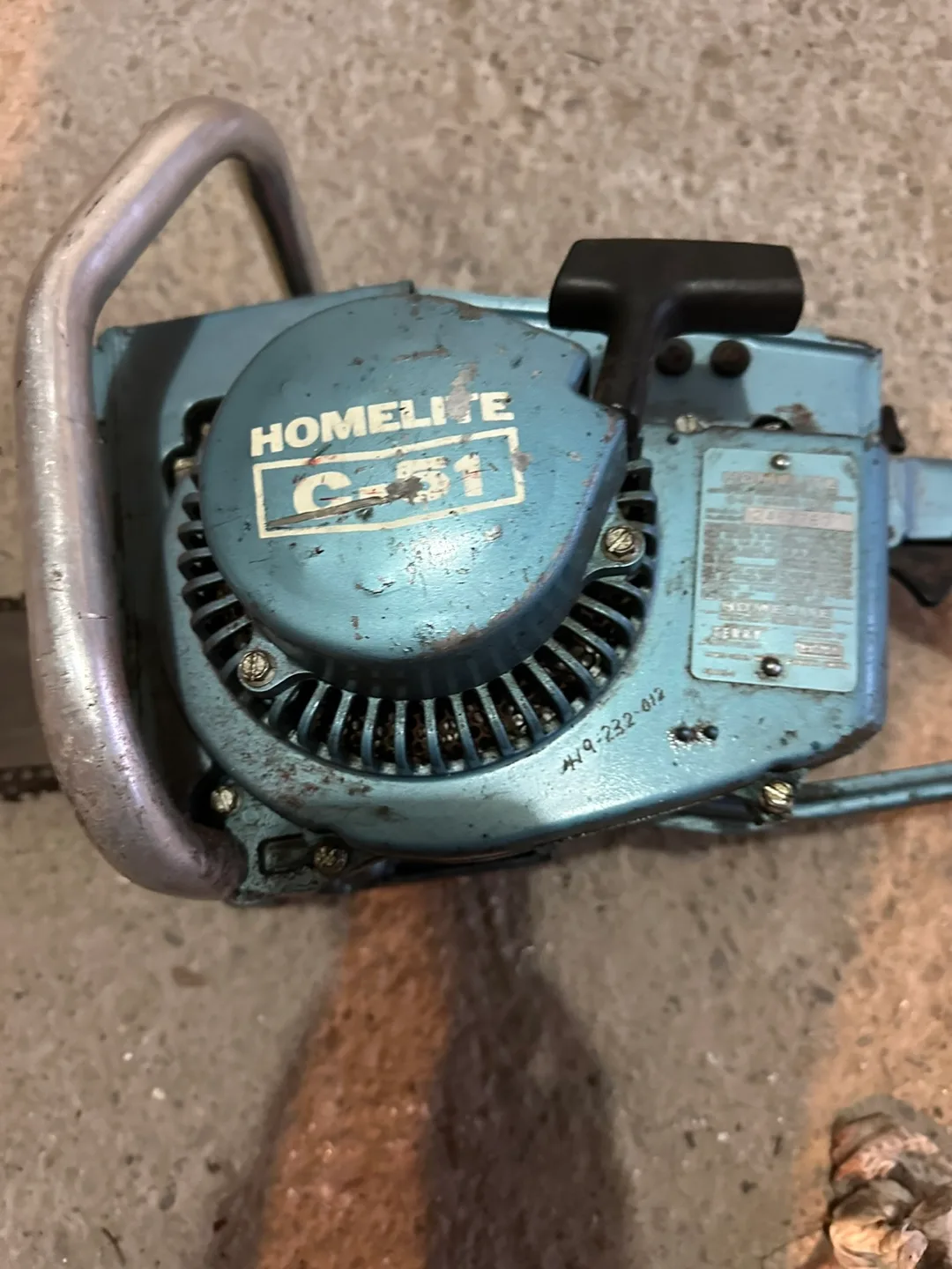 Vintage Homelite C-51 Chainsaw image indicator(3)