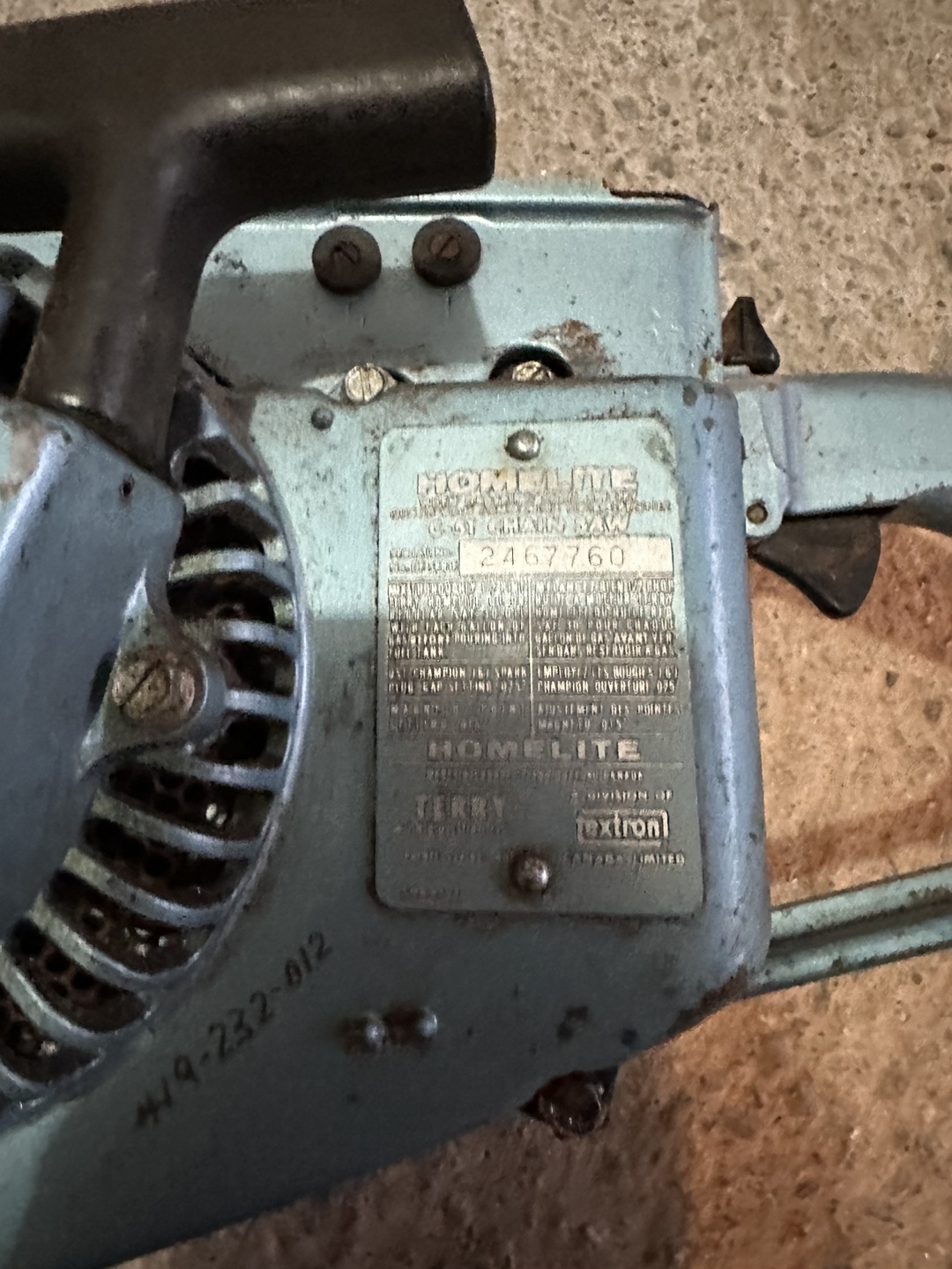 Vintage Homelite C-51 Chainsaw - photo 2