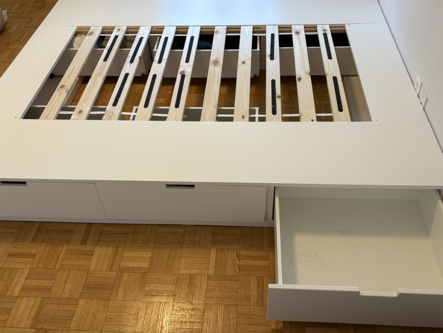 IKEA NORDLI Queen Bed Frame with Storage - photo 3