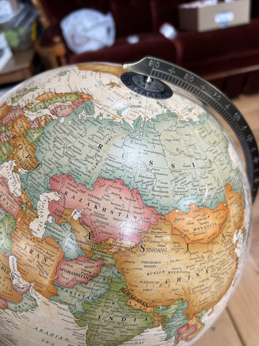 Vintage George F. Cram Globe - photo 5