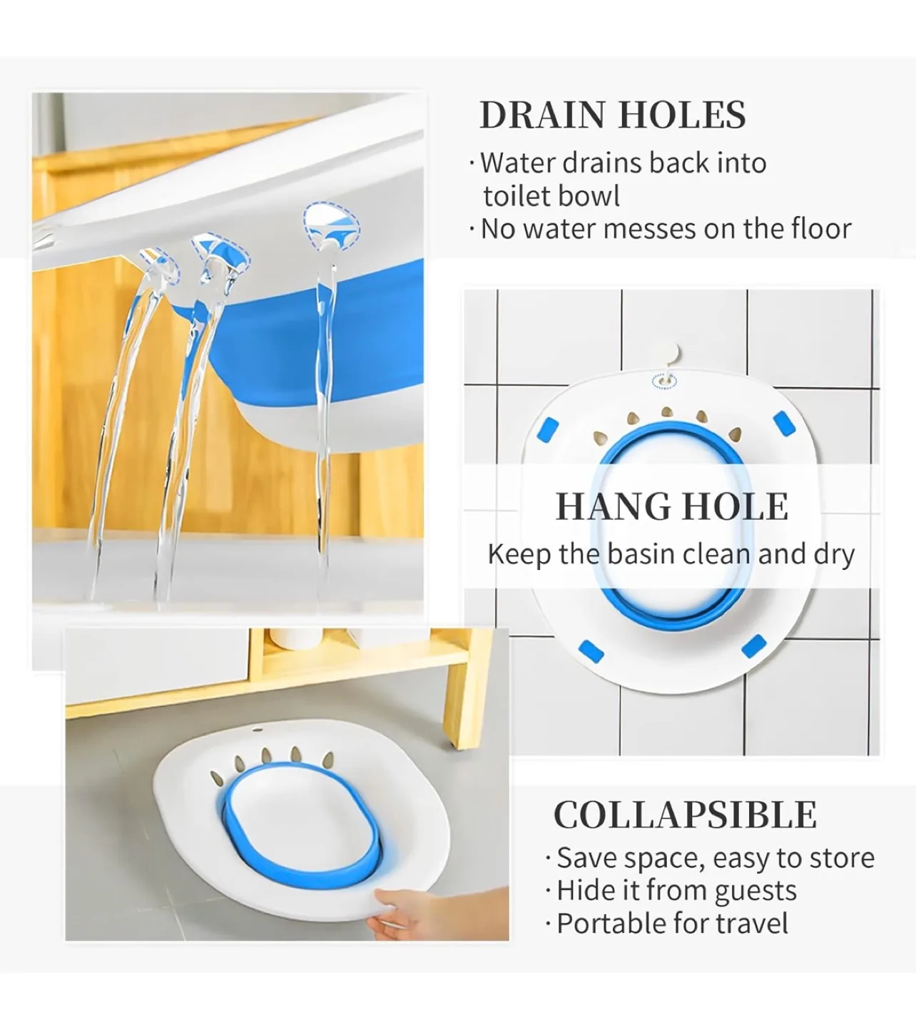 Collapsible Sitz Bath for Toilet image indicator(4)