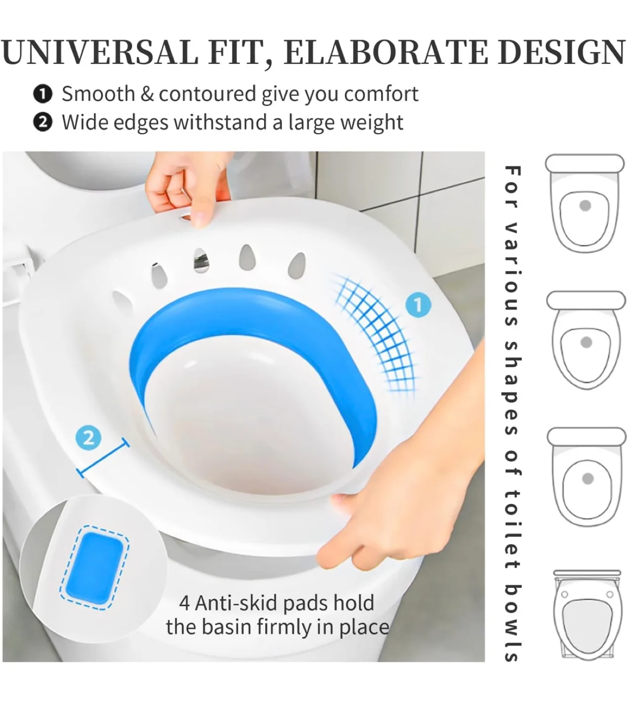 Collapsible Sitz Bath for Toilet image indicator(3)