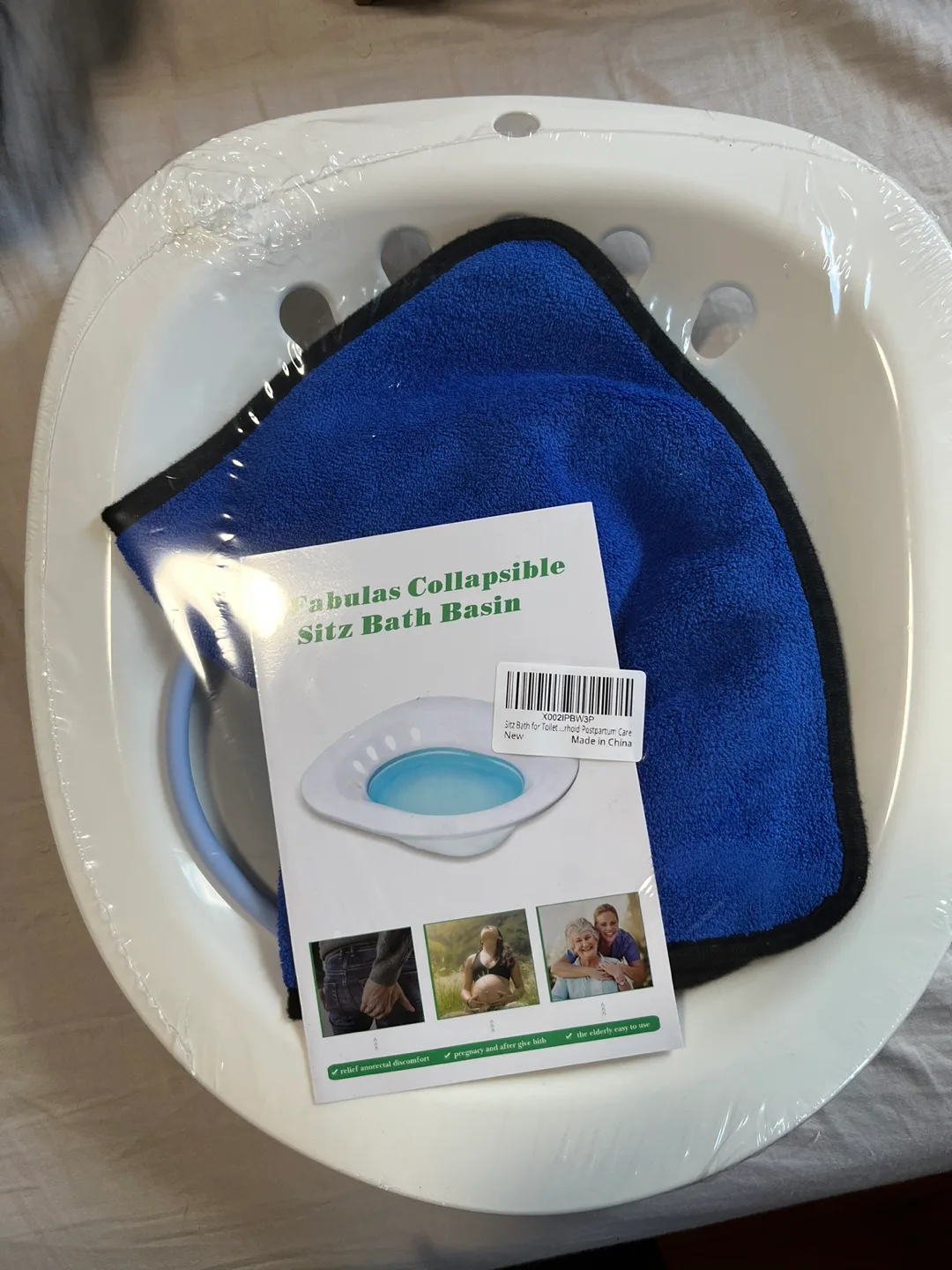 Collapsible Sitz Bath for Toilet image indicator(7)