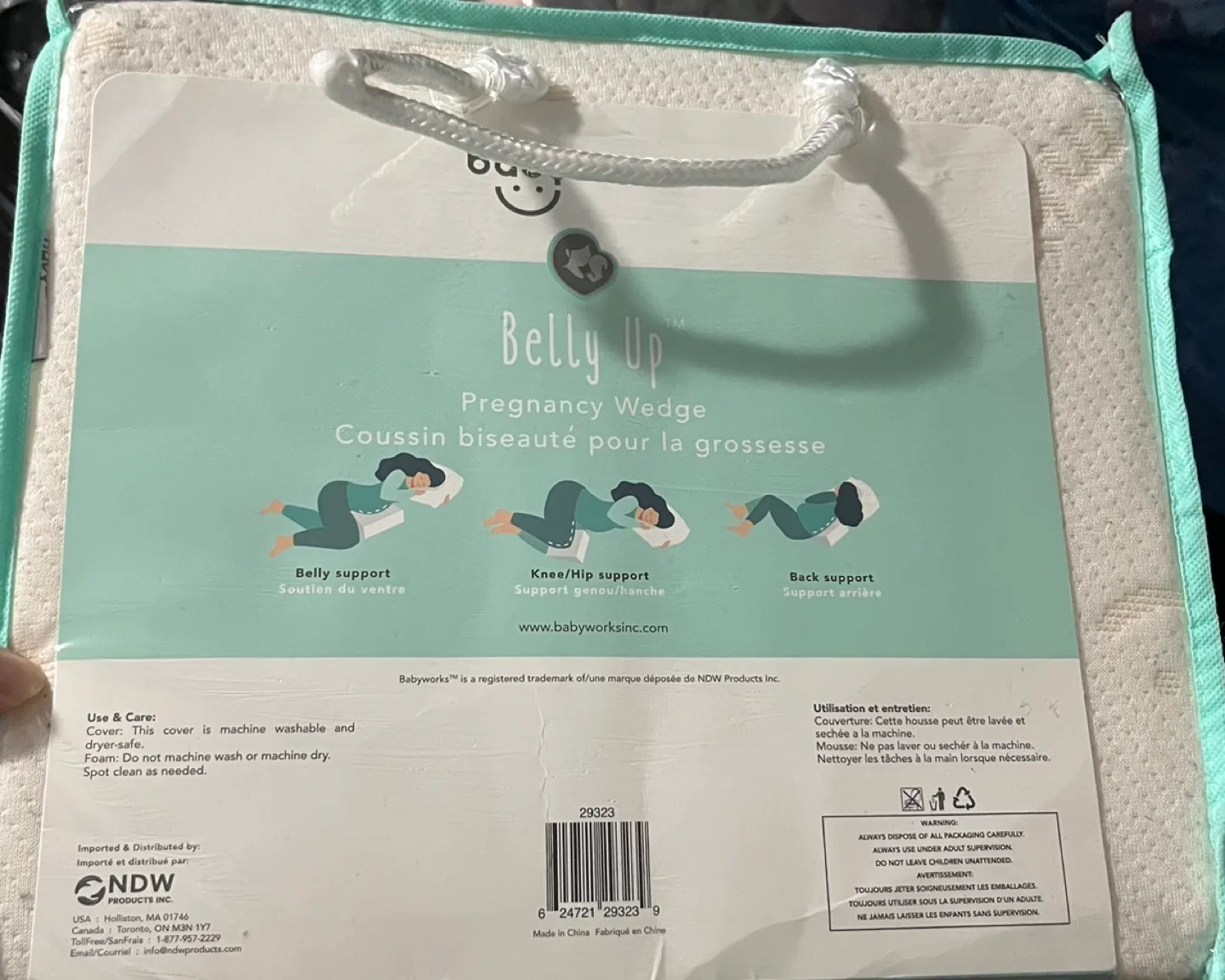 Belly Up Pregnancy Wedge Cushion image indicator(2)