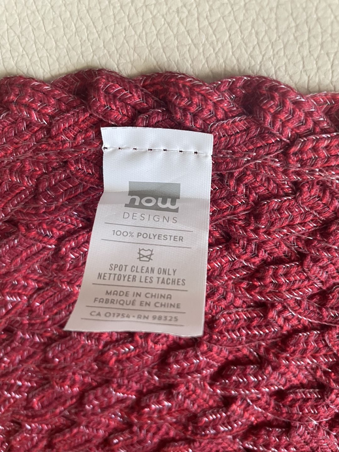 Now Designs Helix Placemats - Red - photo 3