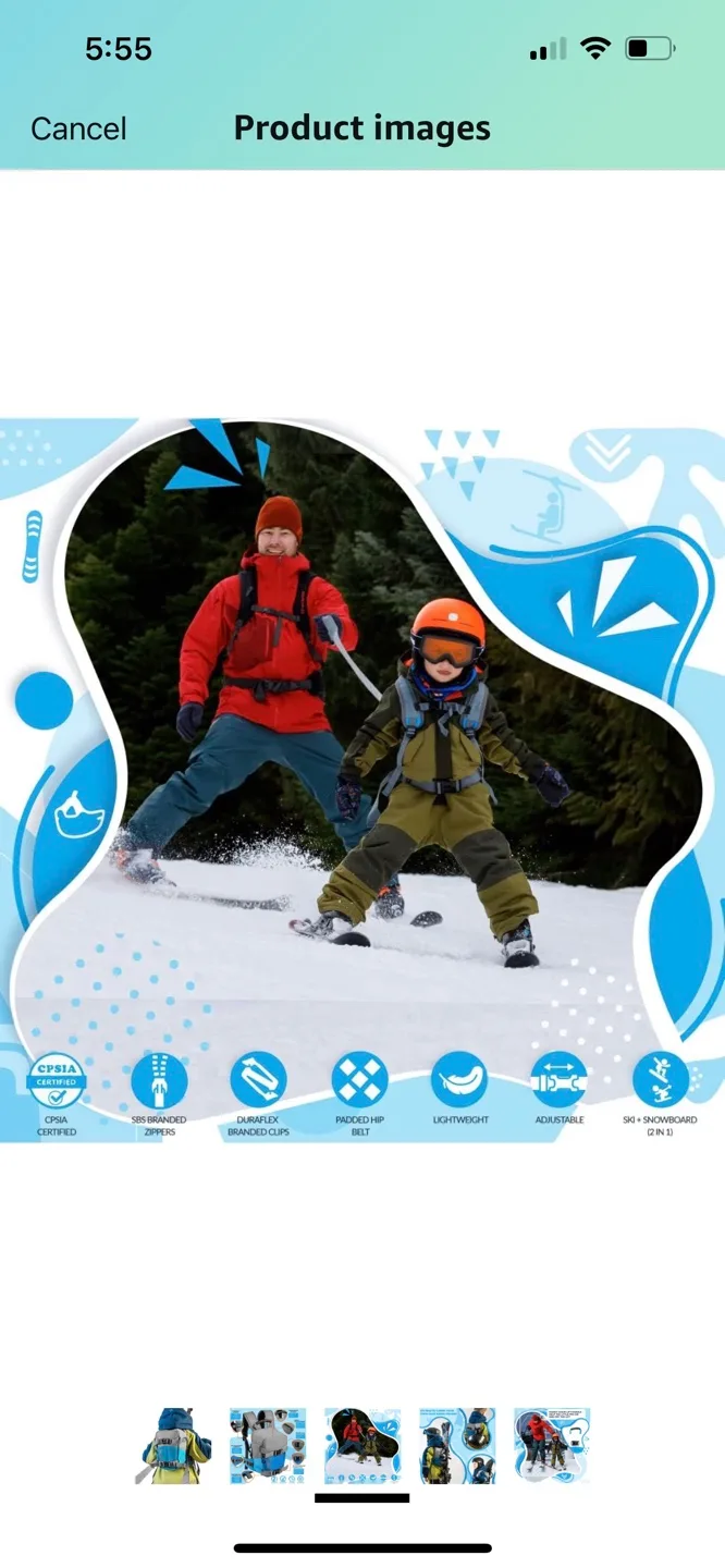 Skilon Ski Harness Backpack image indicator(3)