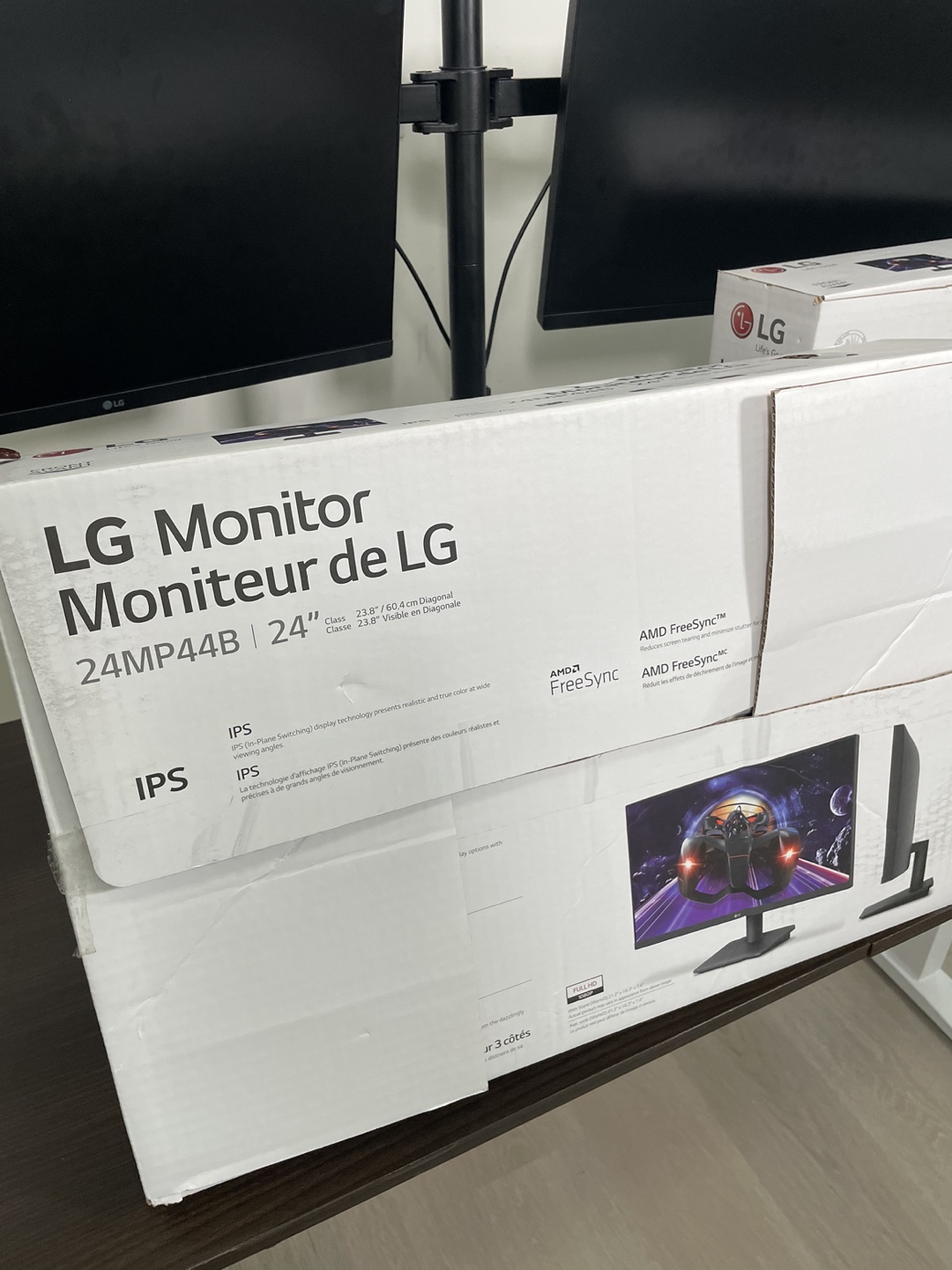 LG 24 inch desktop Monitor. Both $75 each - photo 5