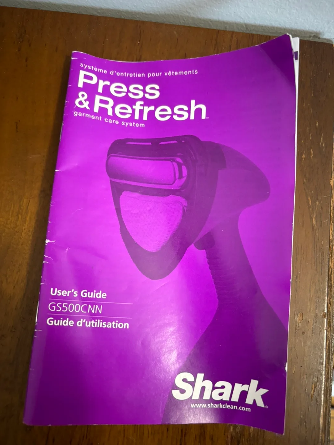 Shark Wrinkle Eraser Press & Refresh Garment Steamer GS500CNN image indicator(4)