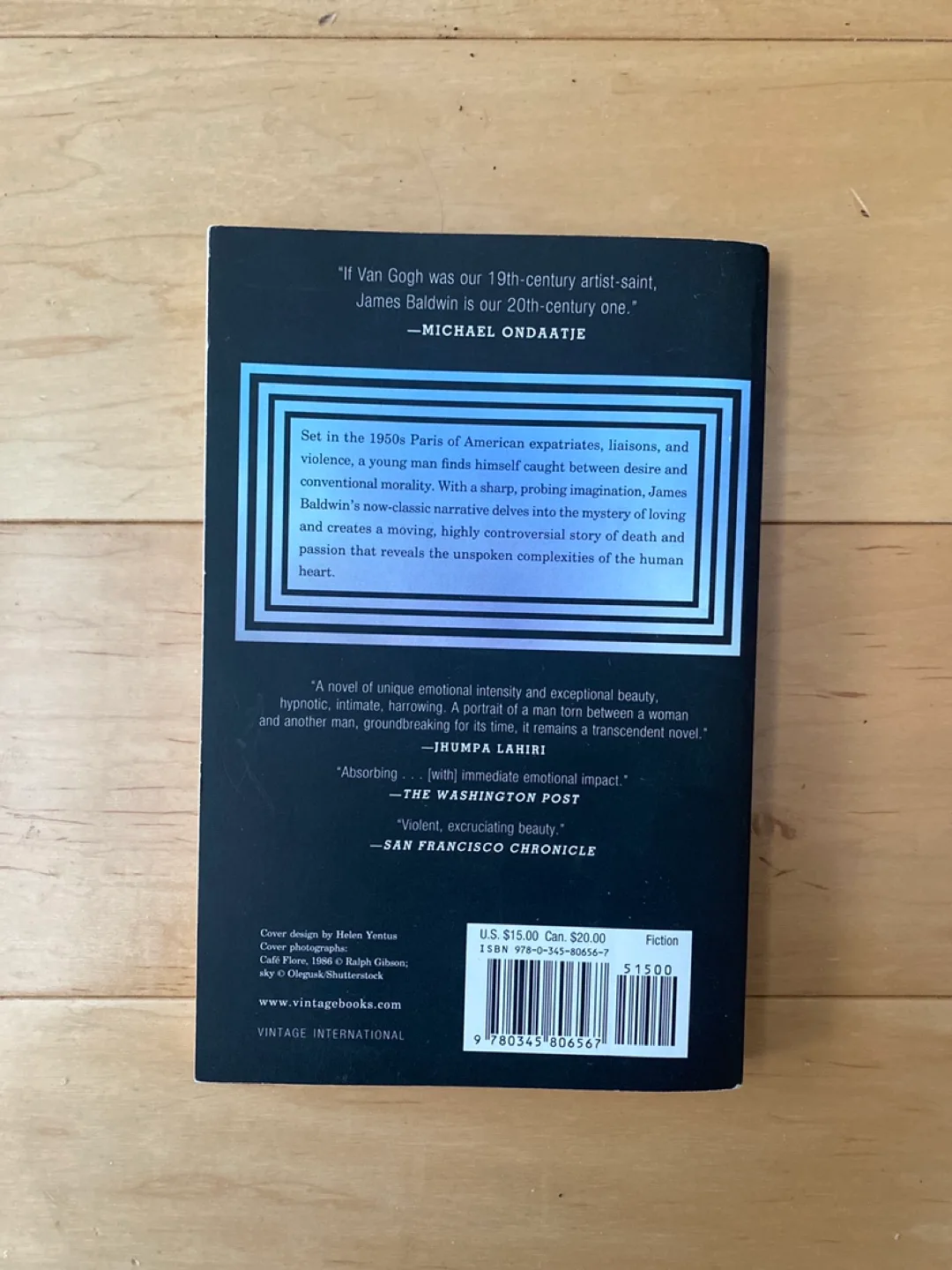 Giovanni's Room by James Baldwin Paperback Book image indicator(2)