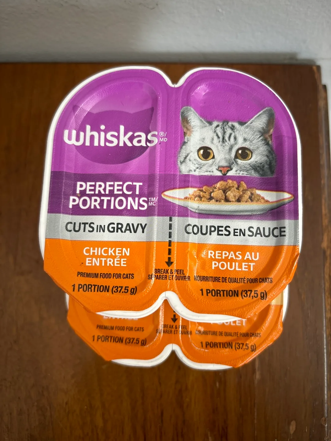Whiskas Perfect Portions Chicken & Chicken in Gravy thumbnail