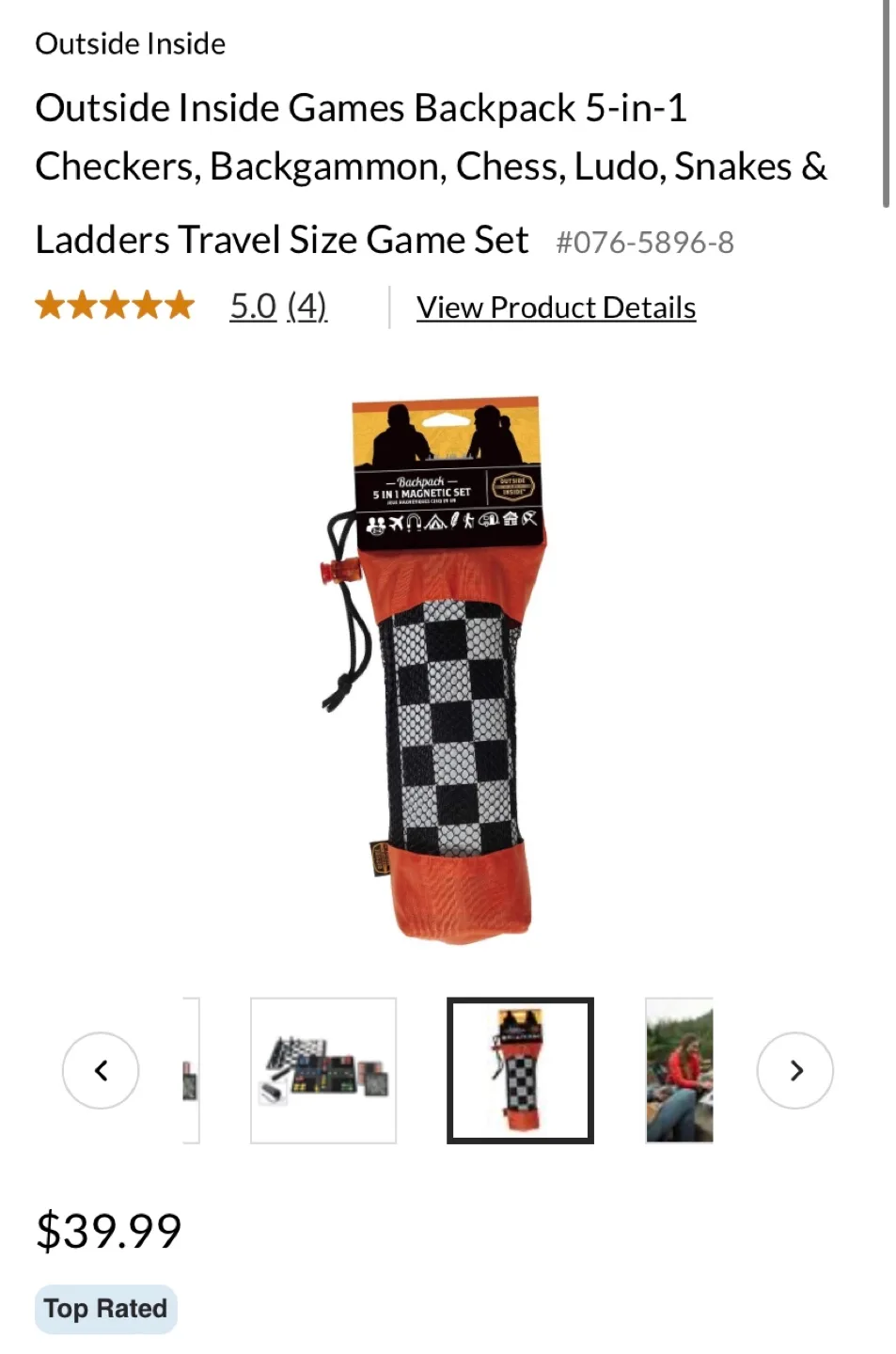 Outside Inside 5-in-1 Travel Games Set image indicator(3)