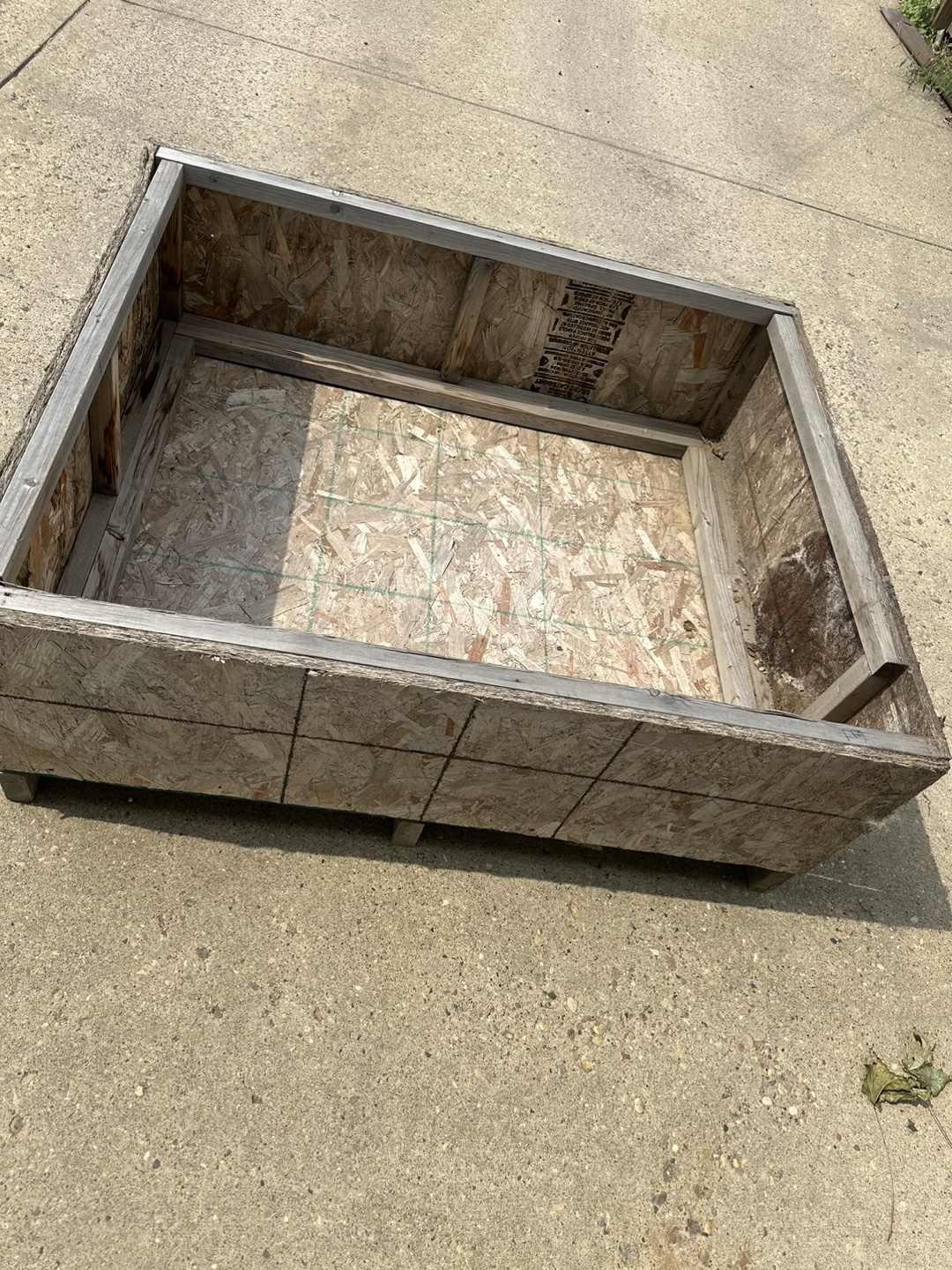 Large Wooden Planter Box - photo 3