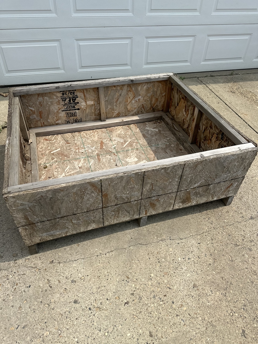 Large Wooden Planter Box