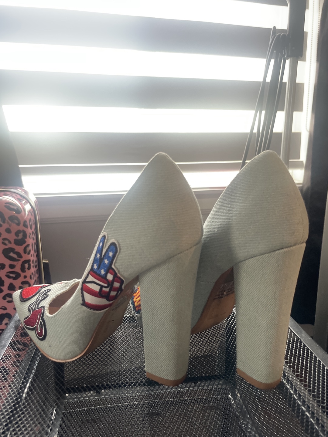 Revamped by  Women's Denim Heels - photo 3