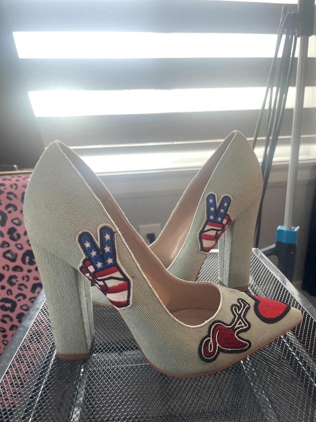 Revamped by  Women's Denim Heels - photo 4