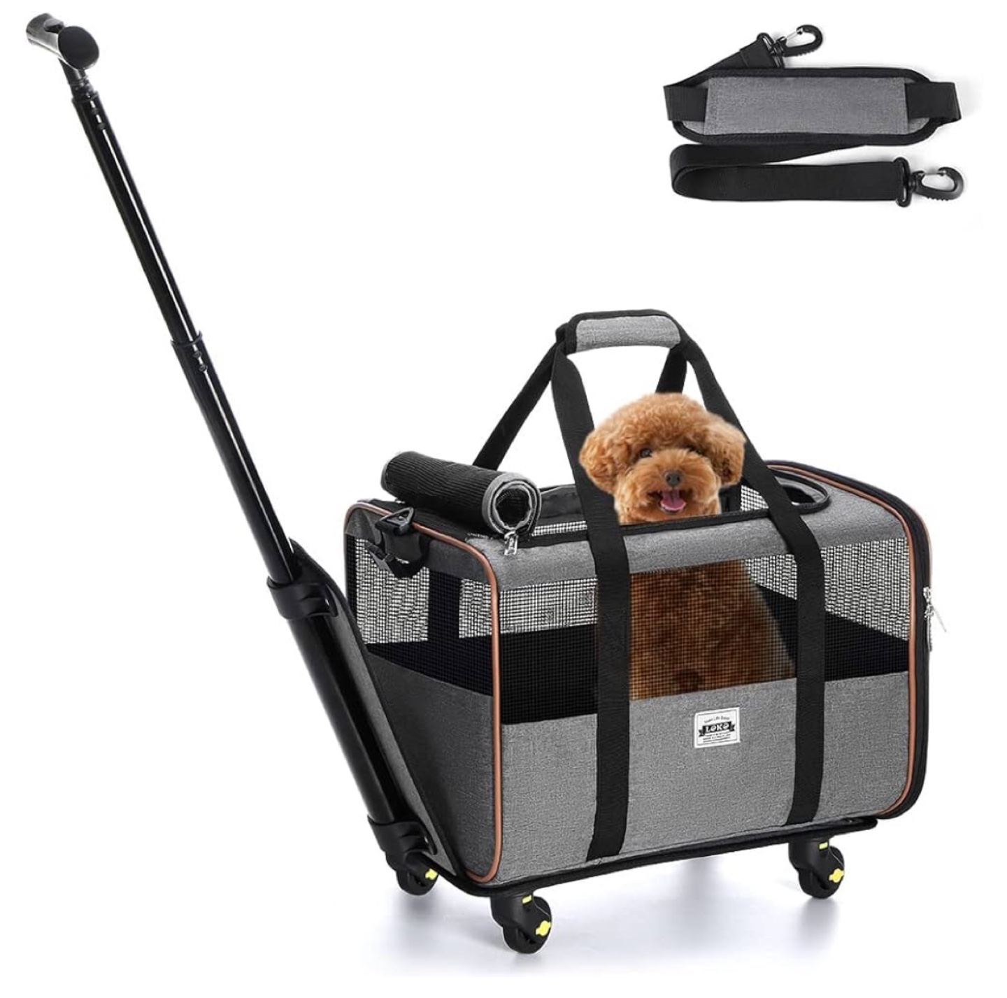 Pet Carrier Rolling Airline Approved