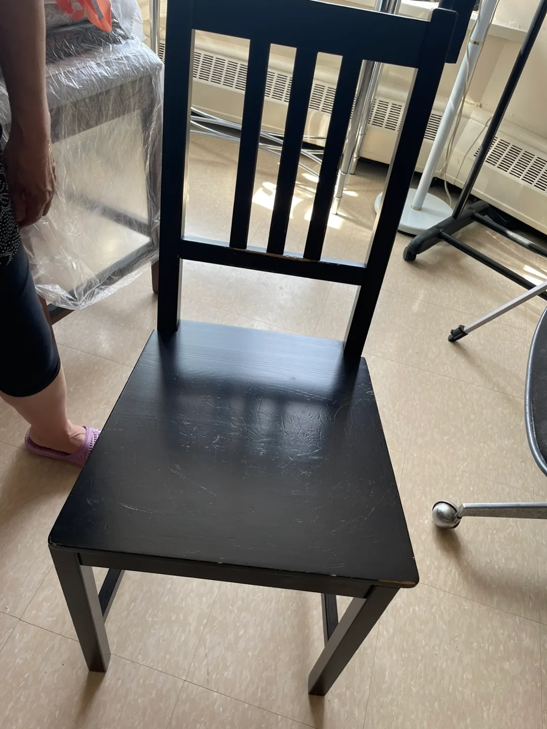 Black IKEA Dining Chair image indicator(5)