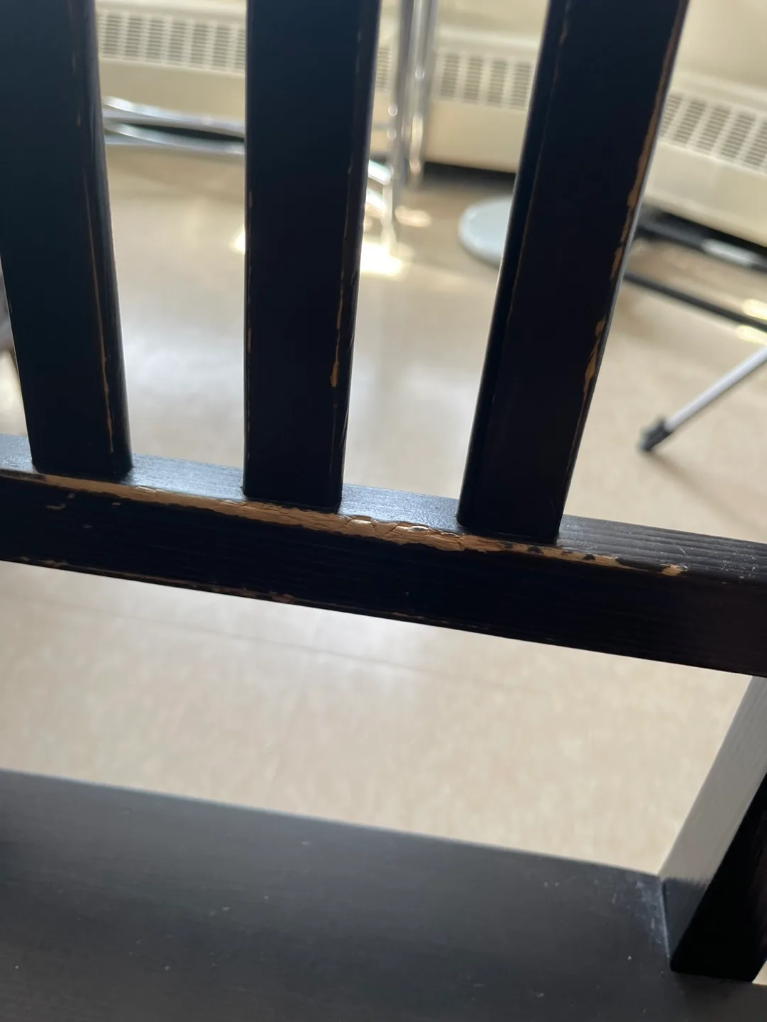 Black IKEA Dining Chair image indicator(2)