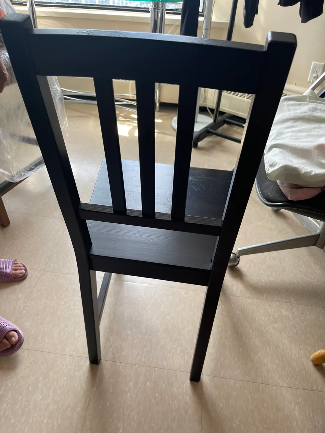 Black IKEA Dining Chair image indicator(3)