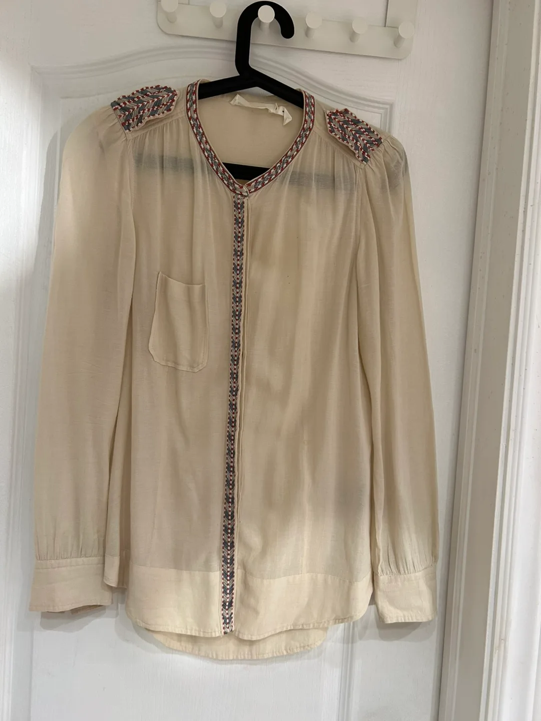 Isabel Marant Étoile embroidered blouse image indicator(6)