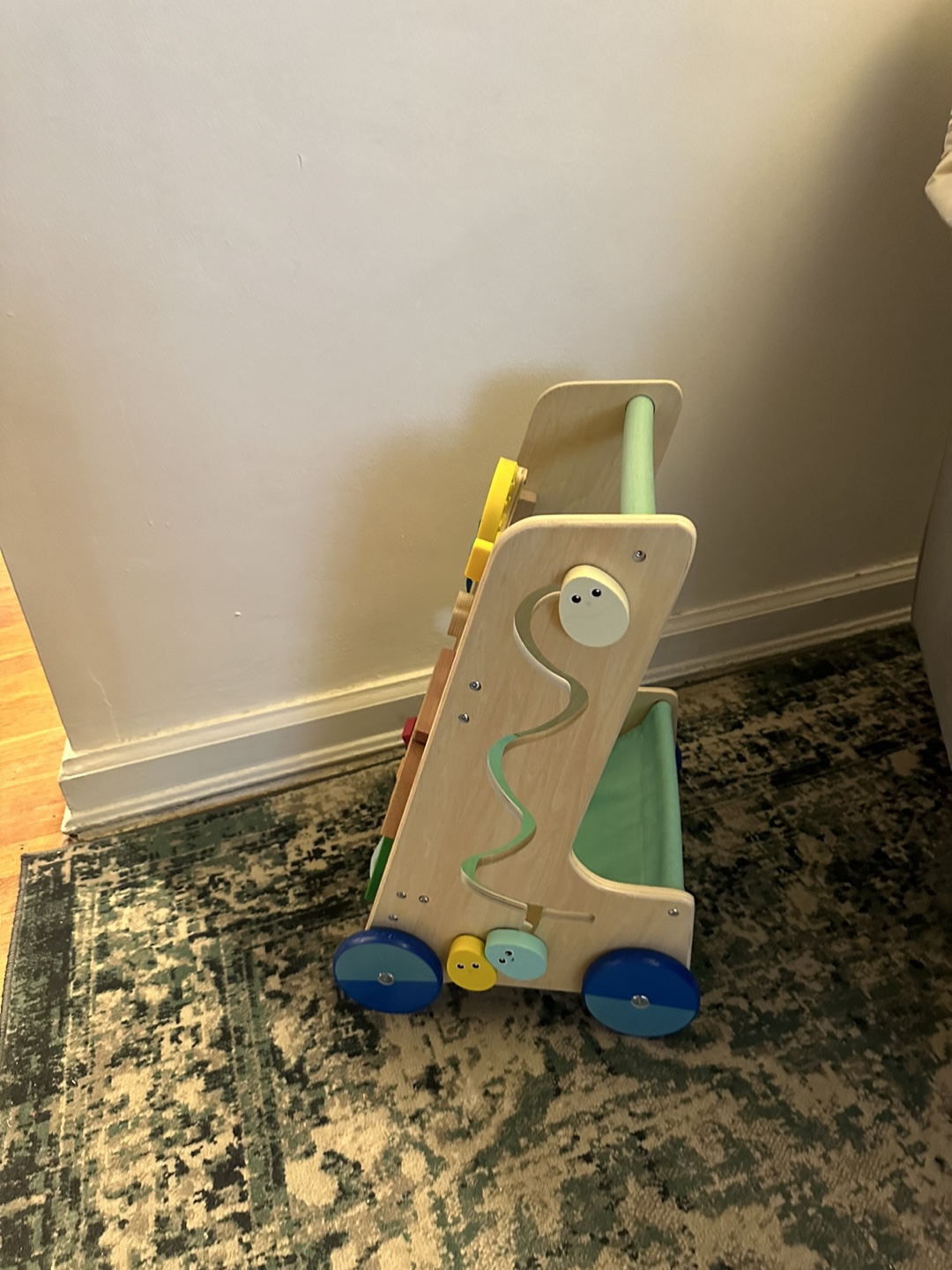 Wooden Activity Walker with Farm Theme - photo 2