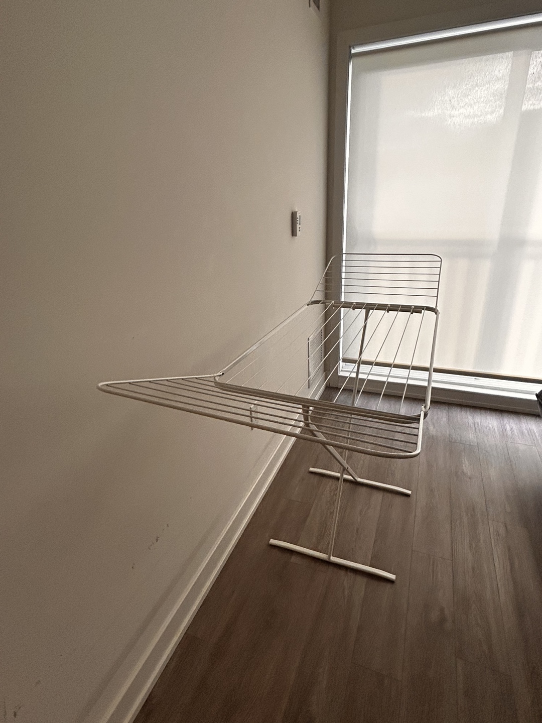 IKEA White Clothes Drying Rack - photo 2