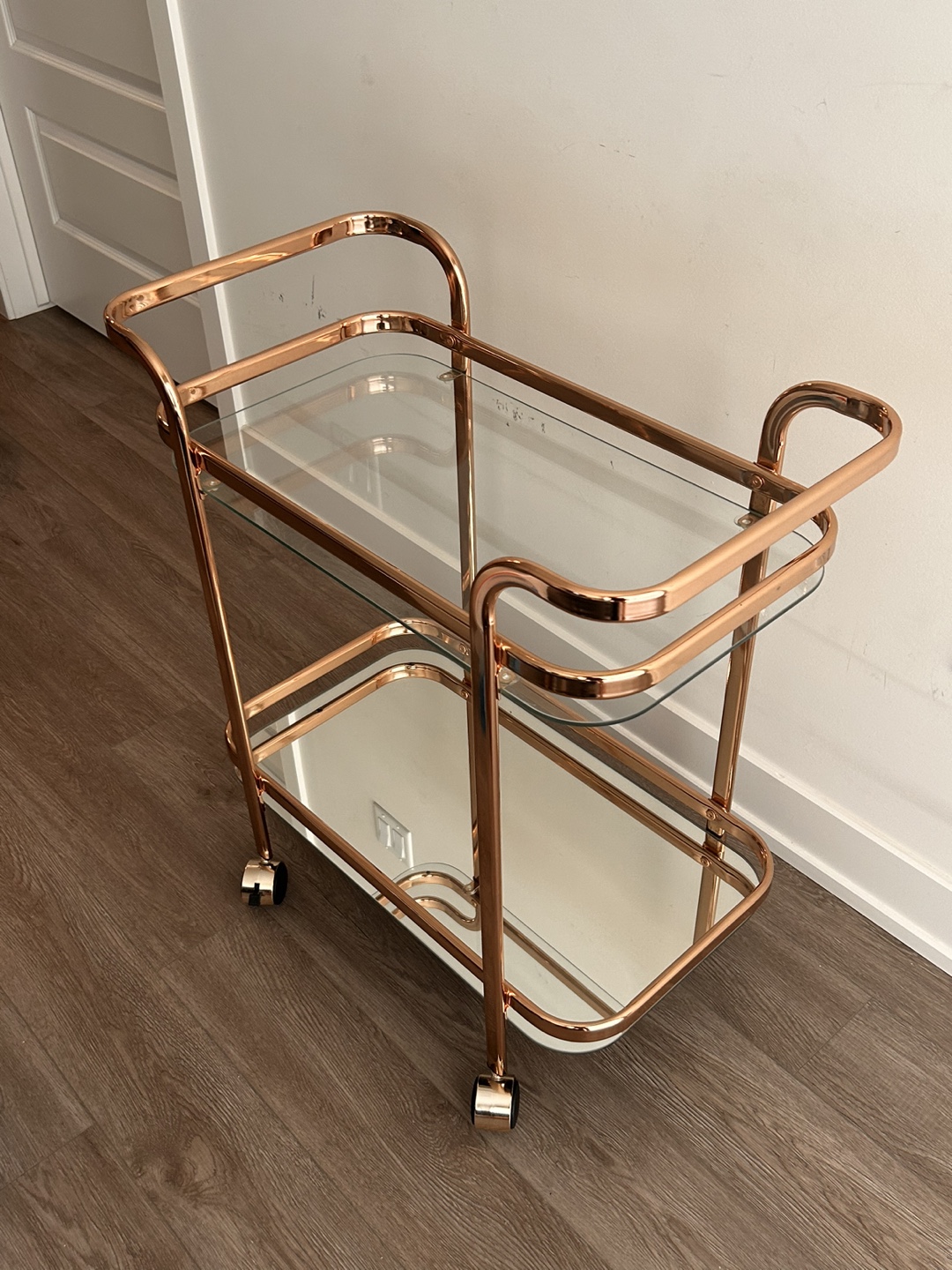 Rose Gold Bar Cart - photo 3