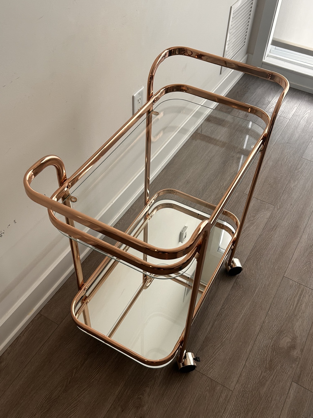 Rose Gold Bar Cart - photo 4