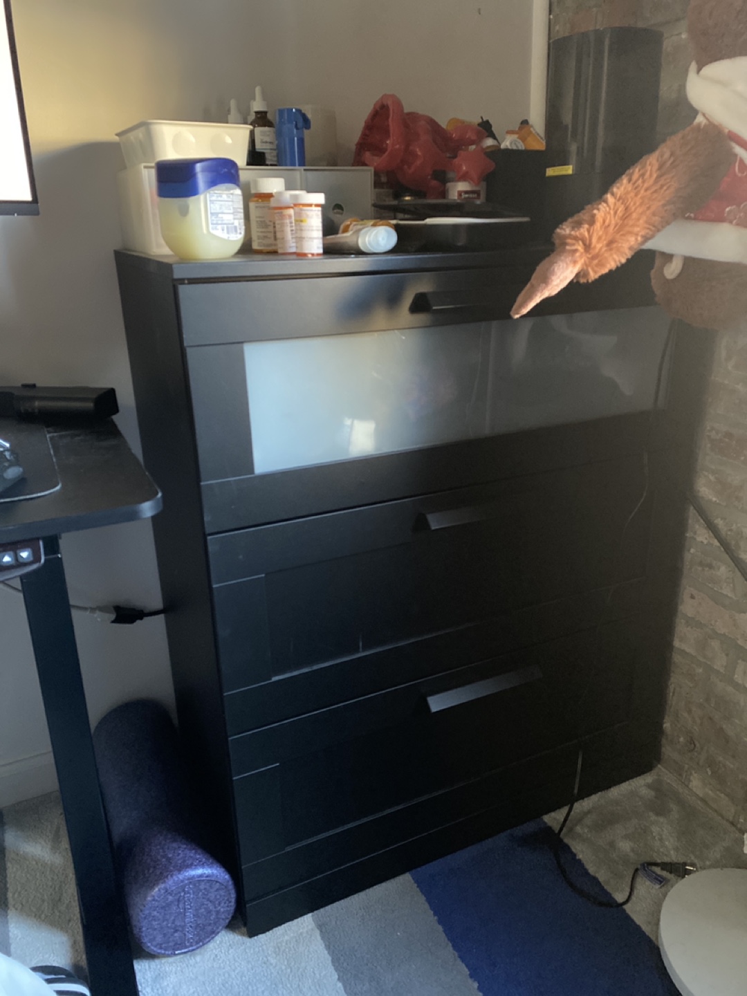 3 drawer chest dresser