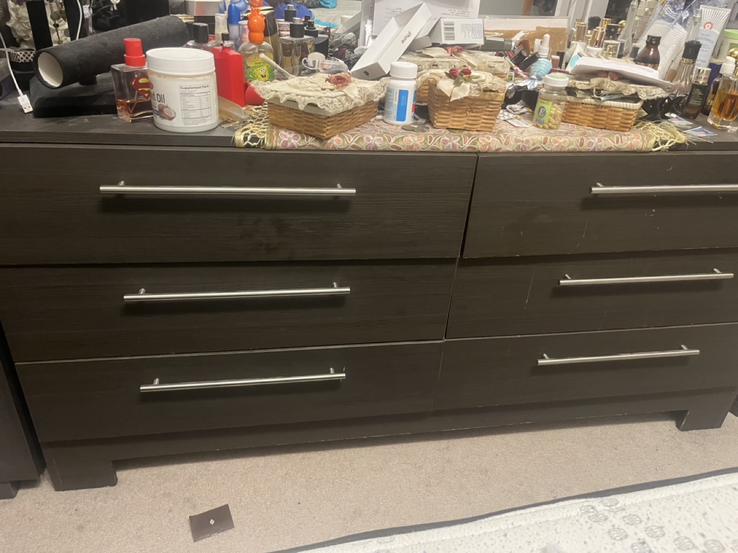 Bedroom Set - Dark Wood
