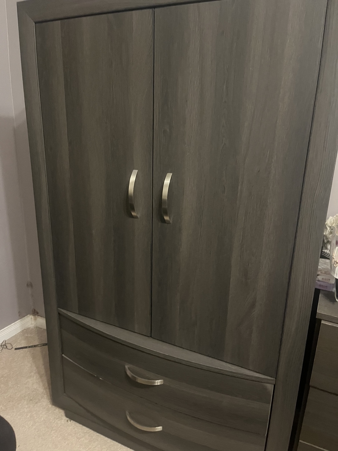 Bedroom Set - Dark Wood - photo 3