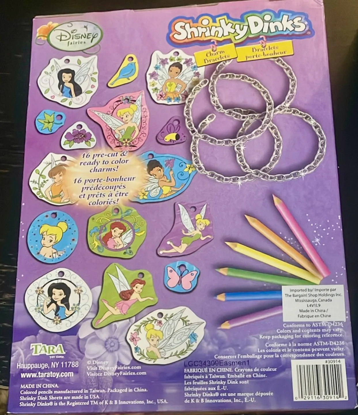 Tinkerbell Shrinky Dinks Charm Bracelets Craft Kit image indicator(3)