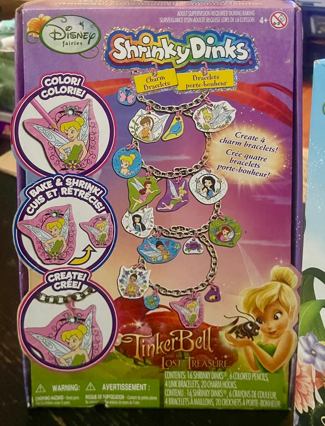Tinkerbell Shrinky Dinks Charm Bracelets Craft Kit image indicator(2)