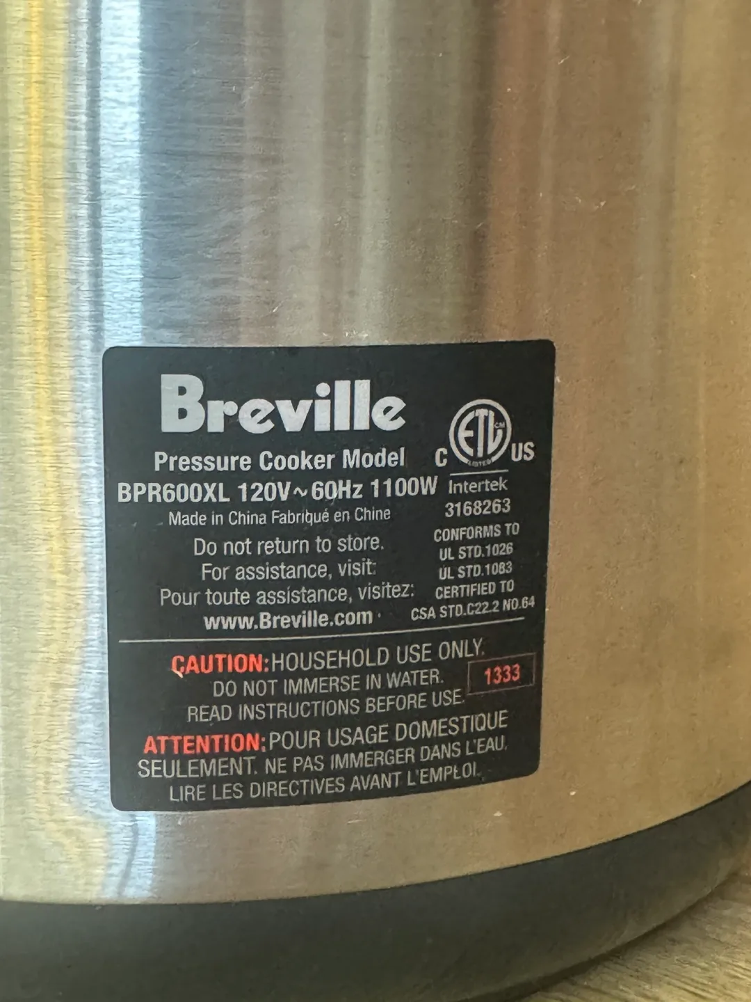 Breville The Fast Slow Cooker Pressure Cooker image indicator(4)
