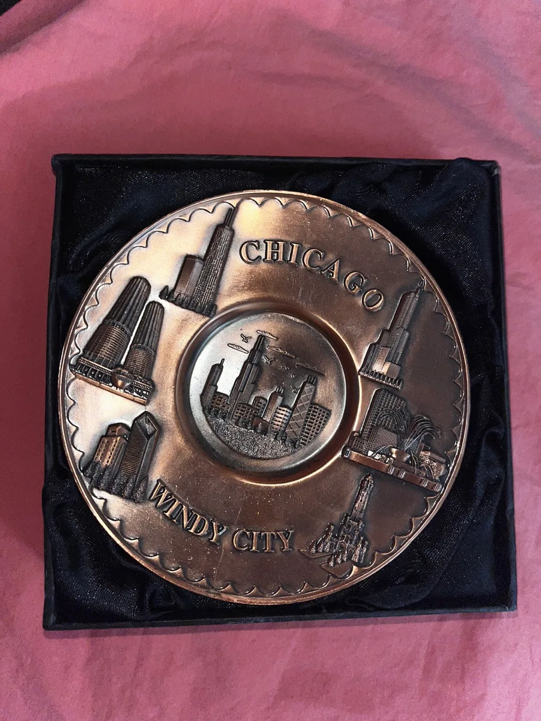 Chicago Windy City Souvenir Plate image indicator(6)