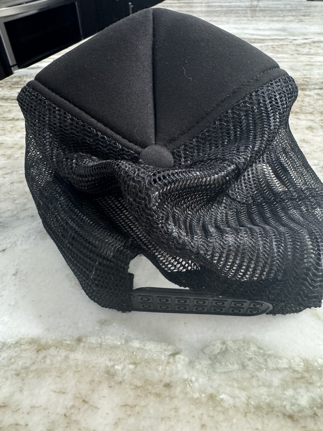Black Trucker Hat - photo 3