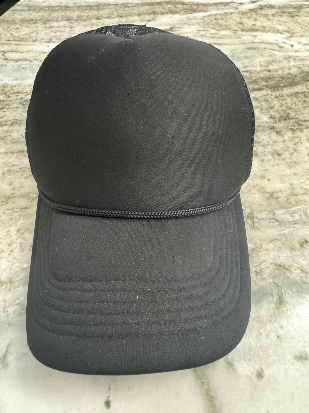 Black Trucker Hat