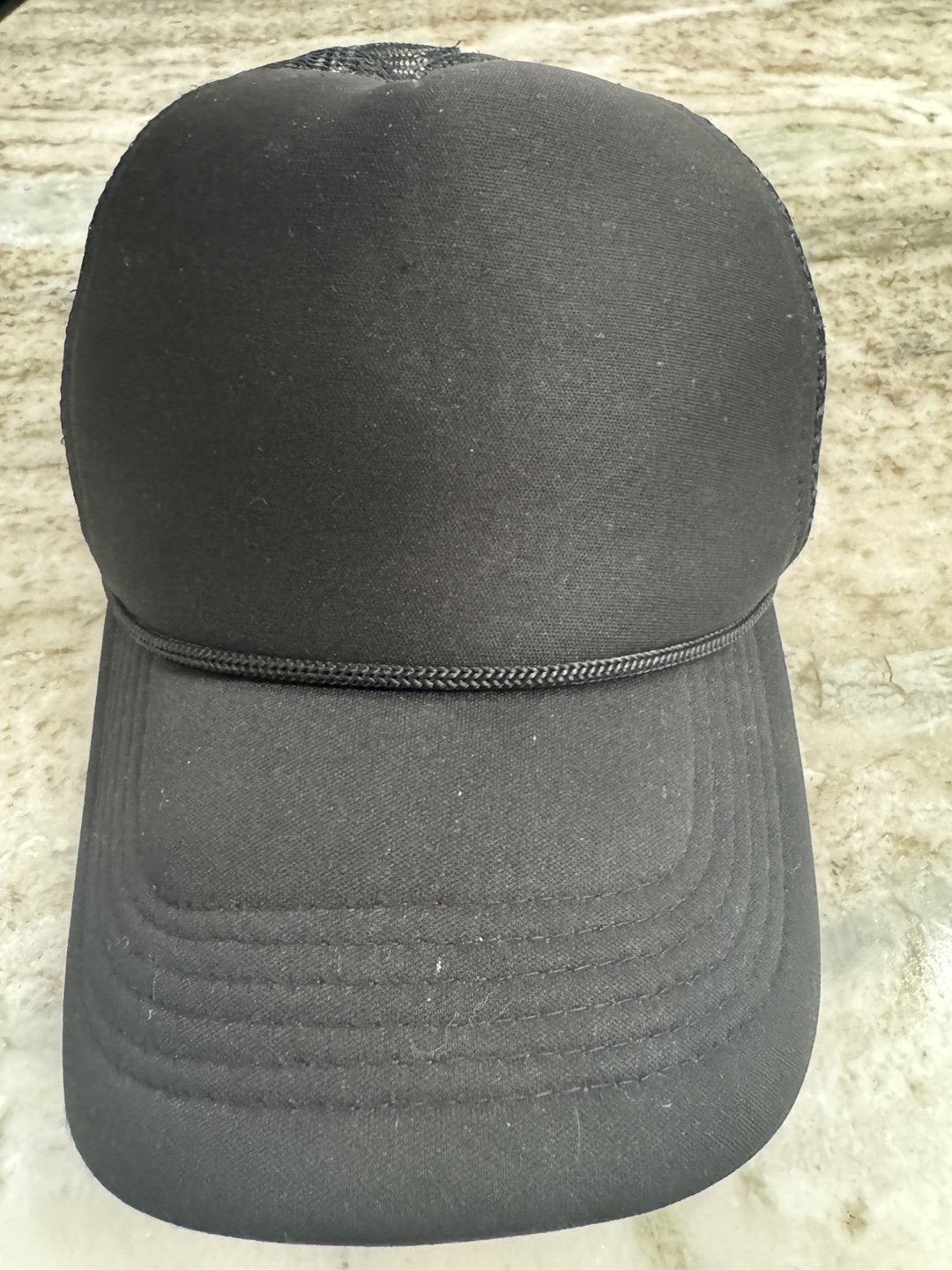Black Trucker Hat - photo 2