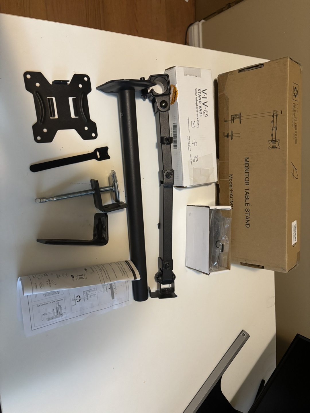 Single Monitor Mount Arm Stand
