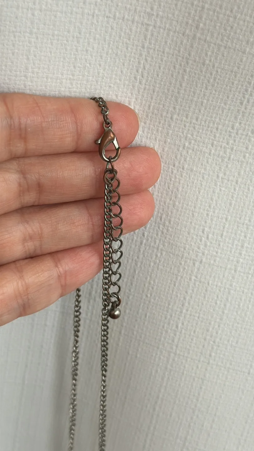 20” Black and Silver Statement Necklace image indicator(3)