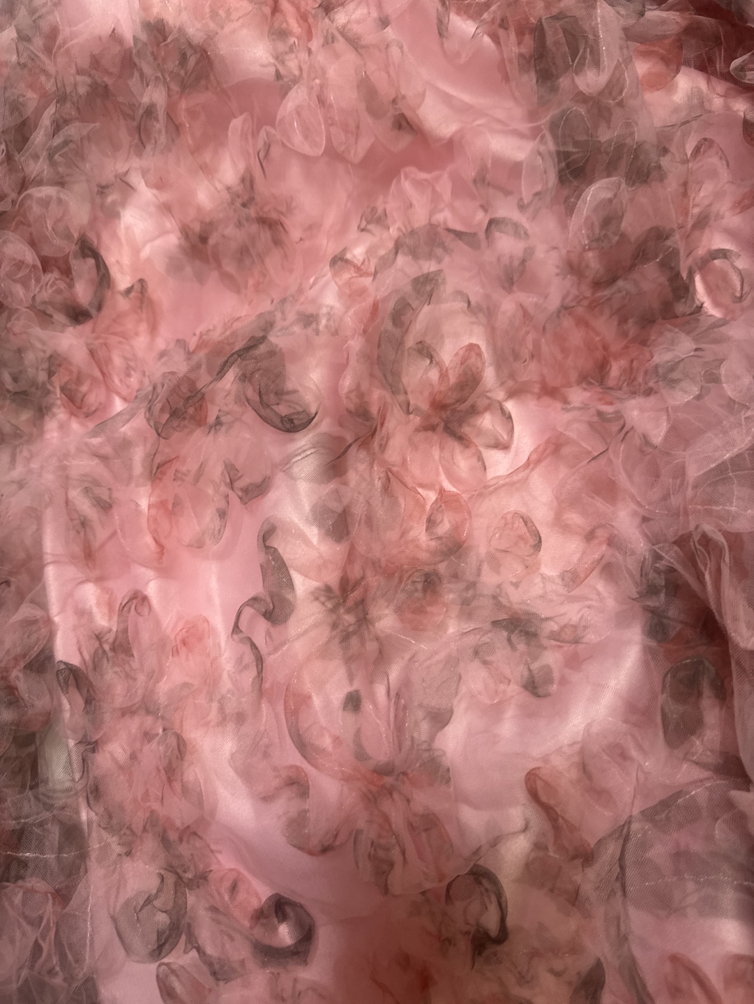 Floral Pink Long Dress - photo 3