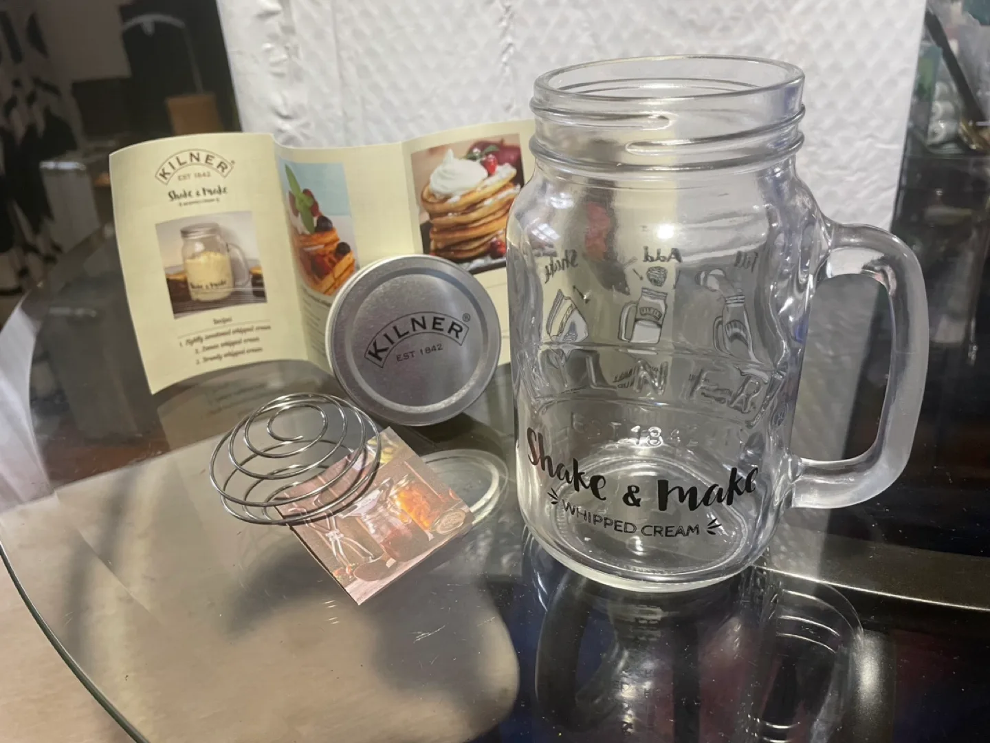 ✈️🥕 Kilner Shake & Make - Mason Mug image indicator(2)